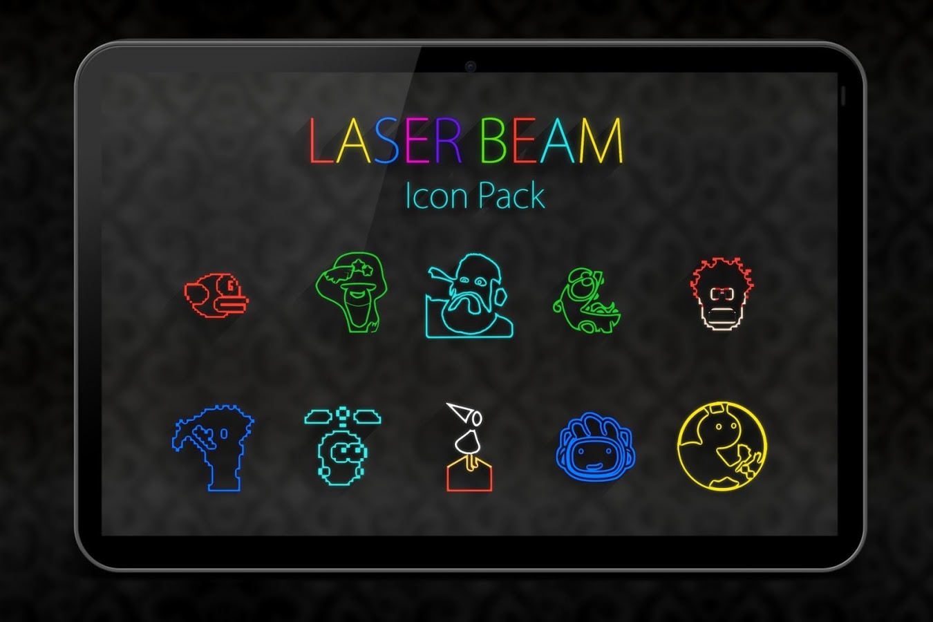 Laser Beam Icon Pack