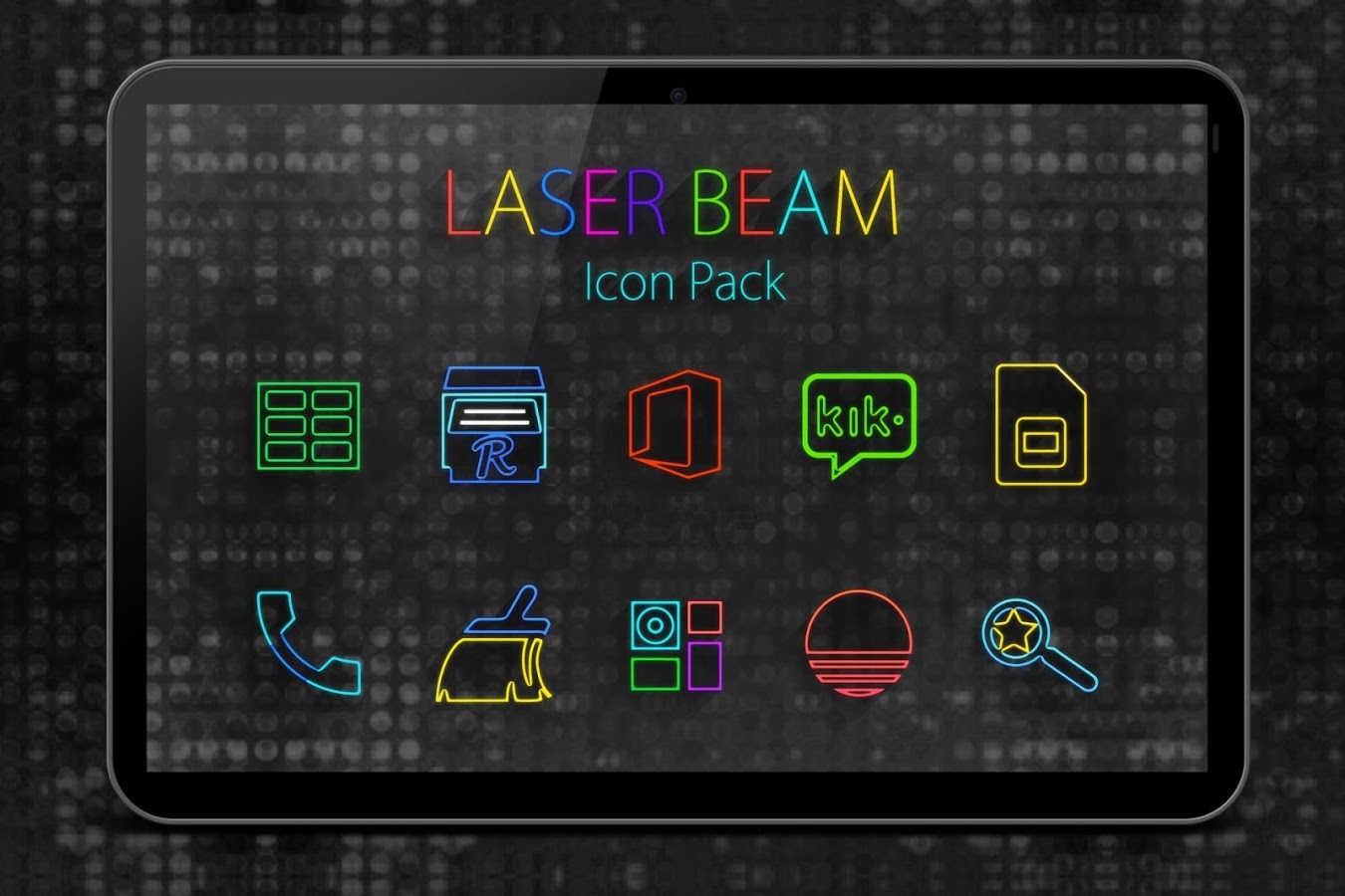 Laser Beam Icon Pack