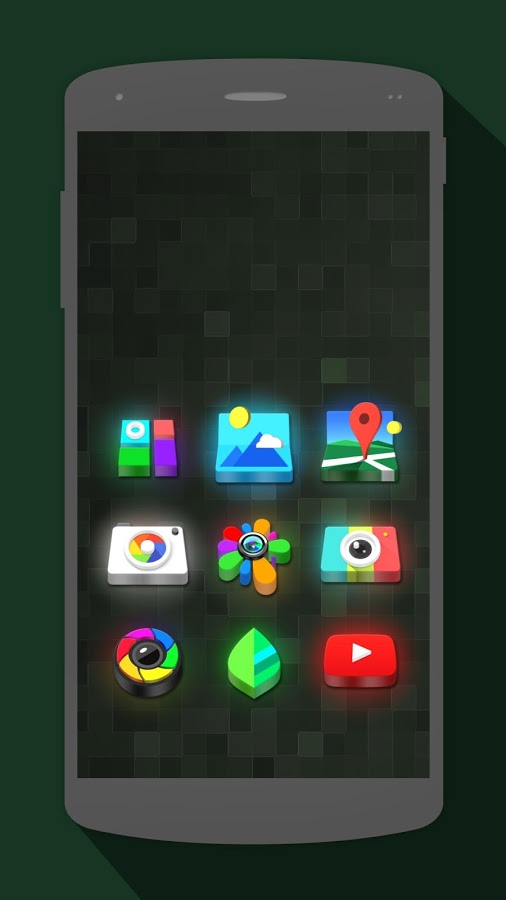 LED 3D Icon Pack