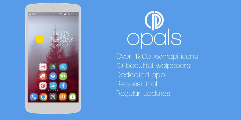 Opals - icon pack