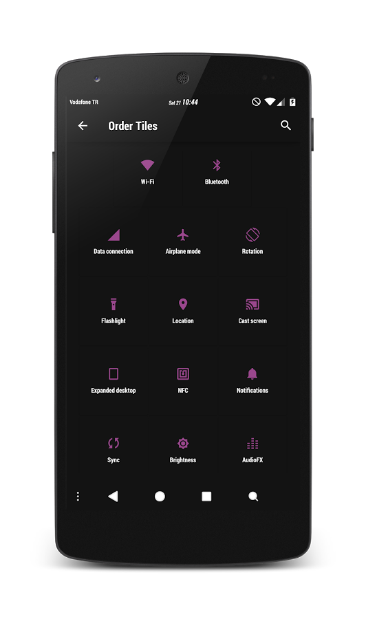 PitchBlack™(Aurora) CM12 Theme