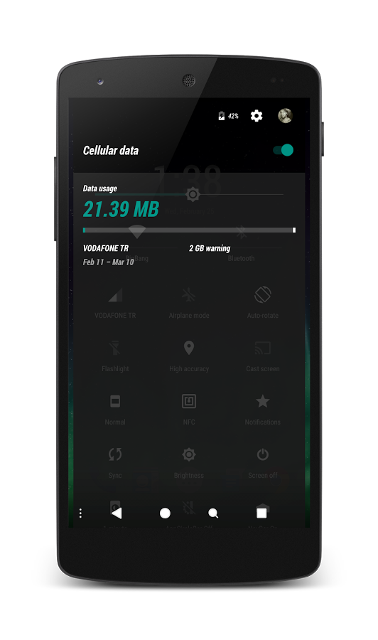 PitchBlack™(Emerald) CM12Theme