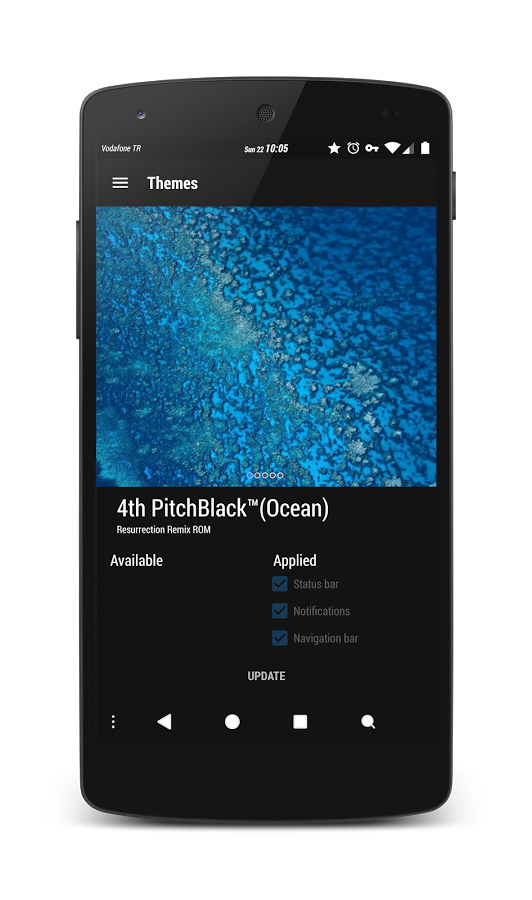 PitchBlack™(Oceon) CM12 Theme