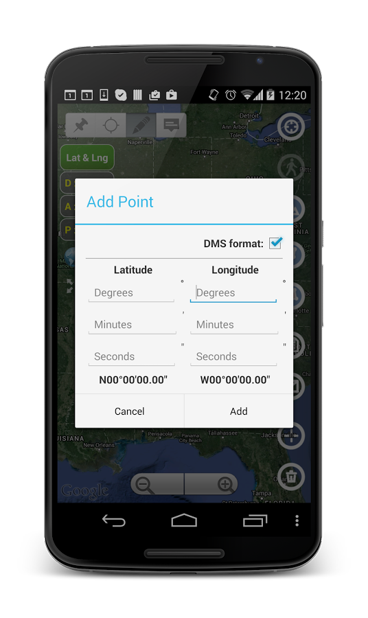 Planimeter - GPS area measure