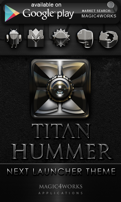 Poweramp skin Hummer