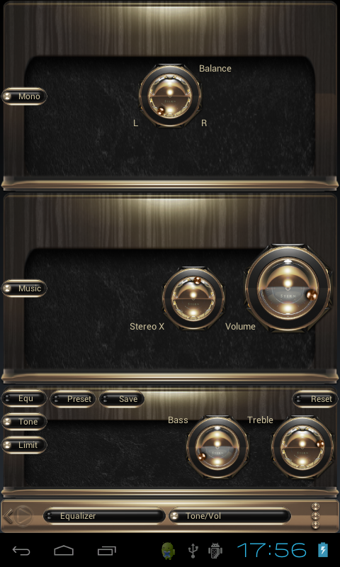 Poweramp skin Stern