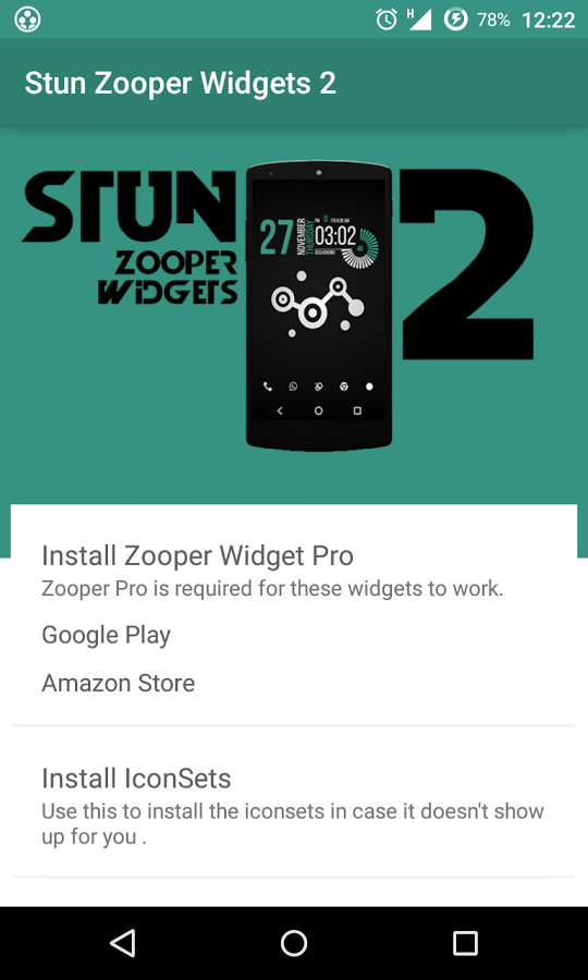 Stun Zooper Widgets 2