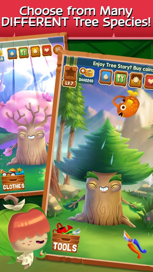 Tree Story (AD FREE): Best Pet