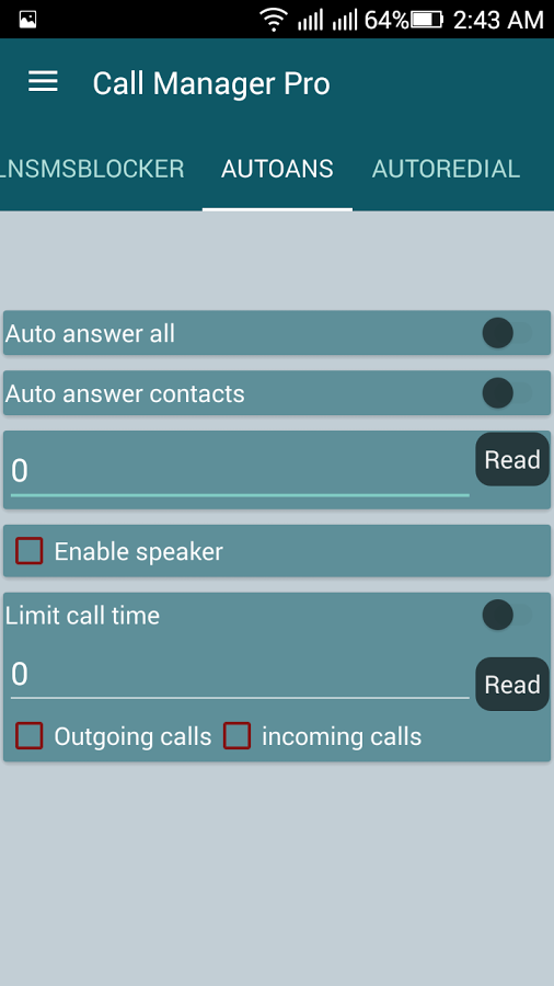Call Manager Pro