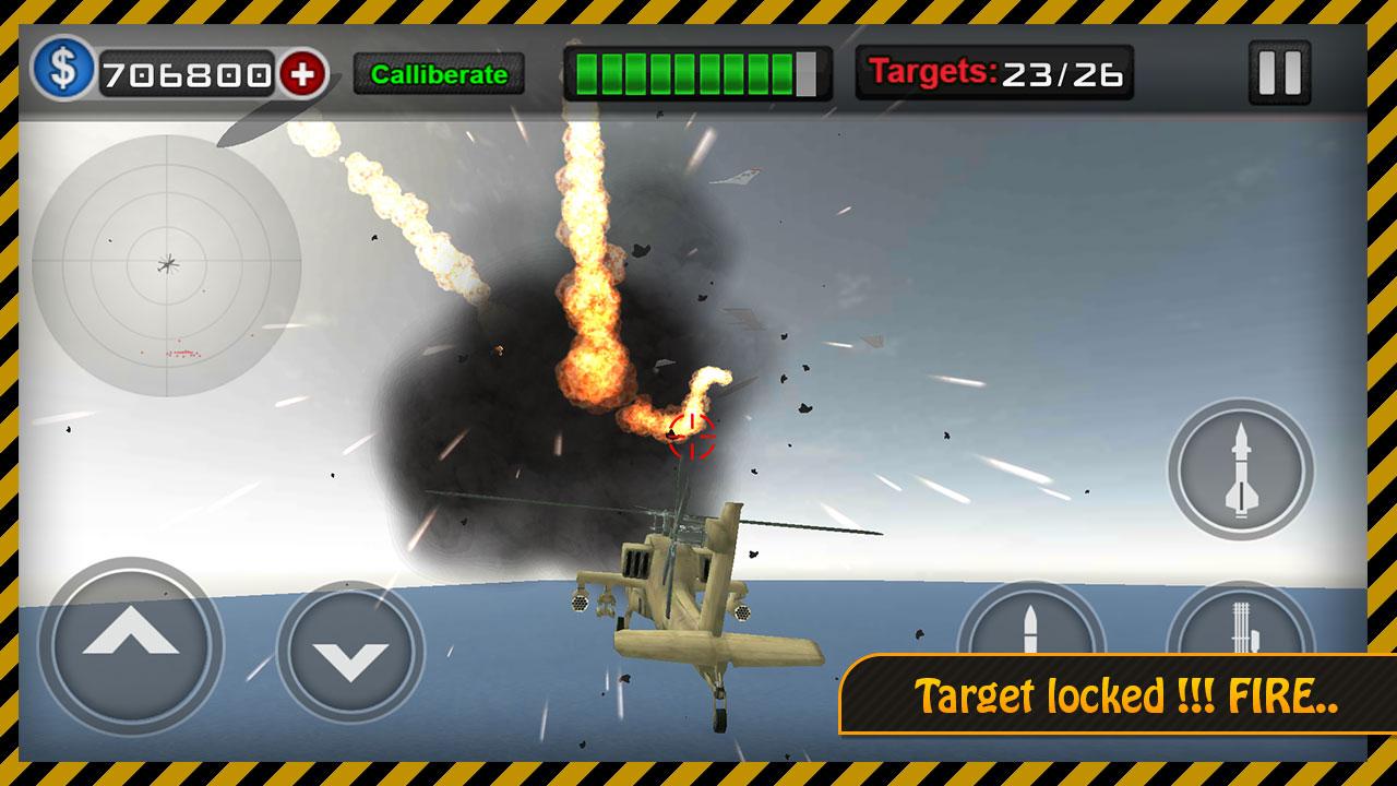 Gunship Heli Warfare - Battle (Mod Money)