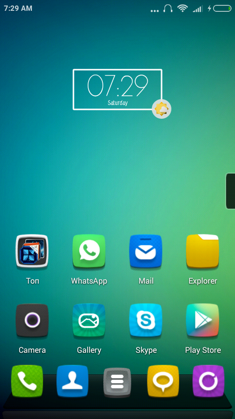 N Style Next Launcher Theme