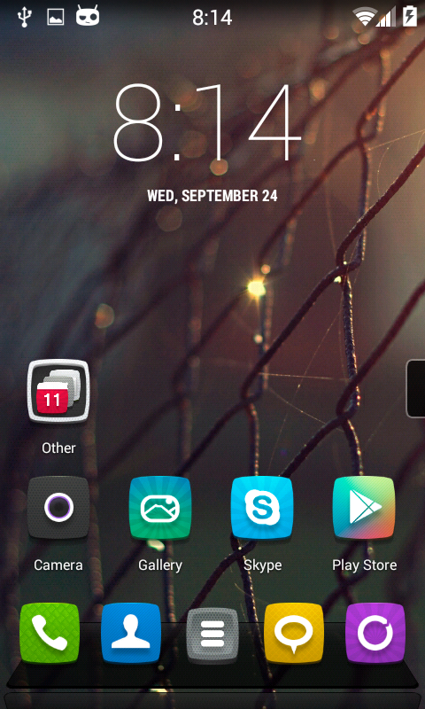 N Style Next Launcher Theme