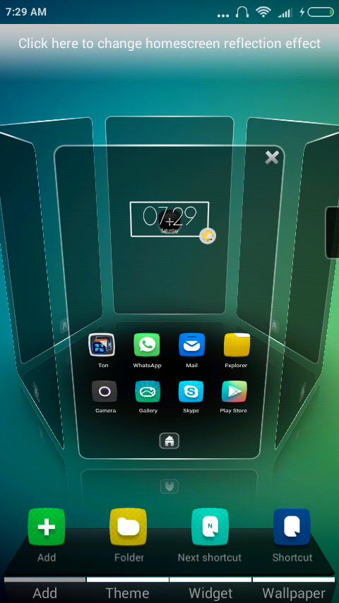 N Style Next Launcher Theme