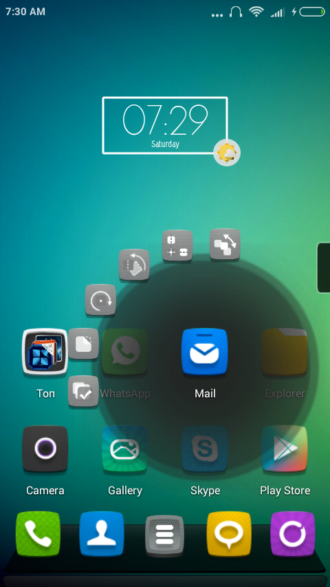 N Style Next Launcher Theme