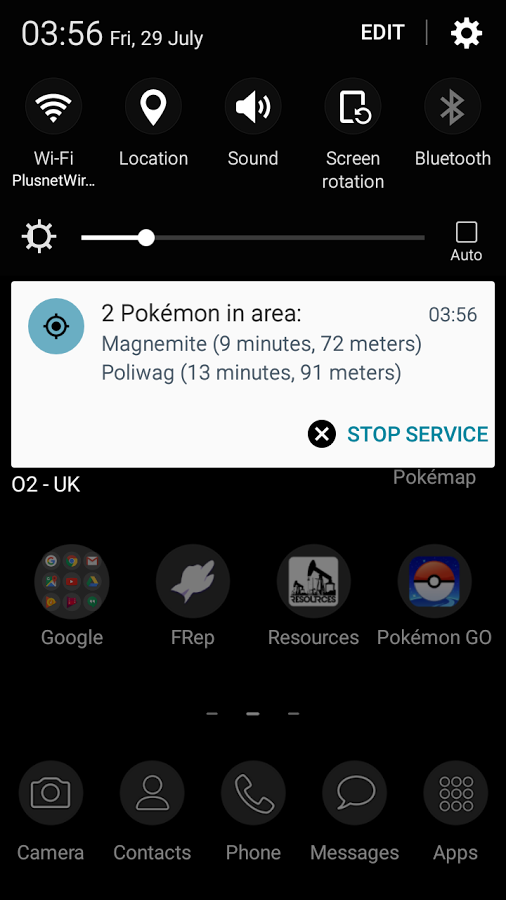 Pokemap - scan and alert