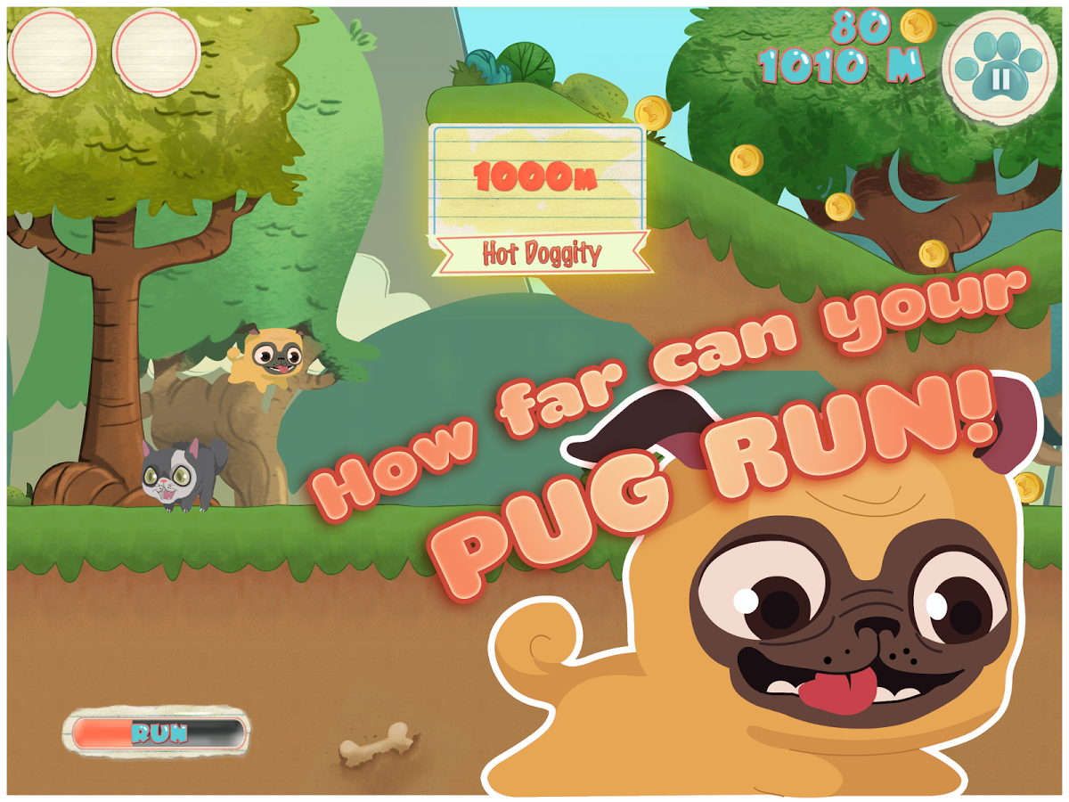 Pug Run (Mod Money/Ads-Free)