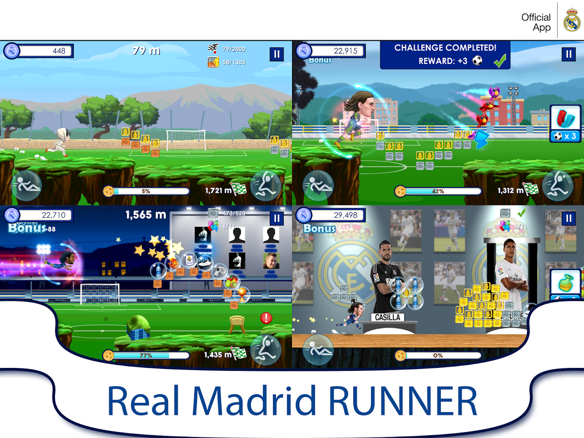 Real Madrid Runner (Mod Money)