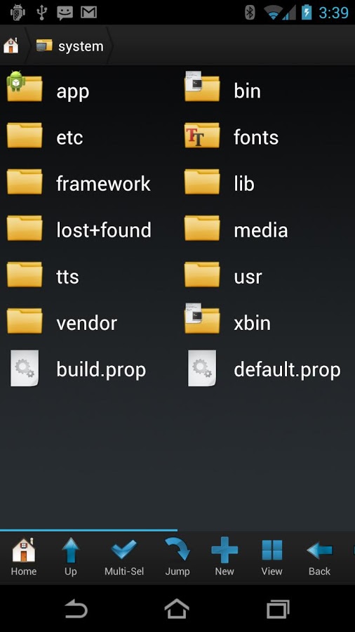 Root Browser (File Manager)