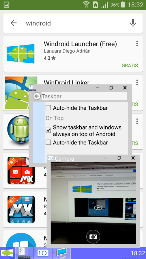 Windroid Launcher (Free)