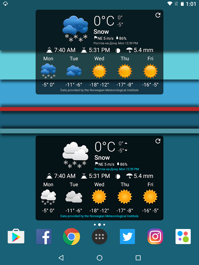 Chronus: Weezle ☀️ HD Weather Icons