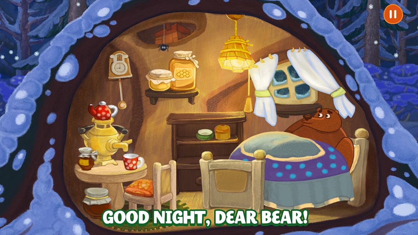 Forestry Animals - Nighty night game for Kids 3+