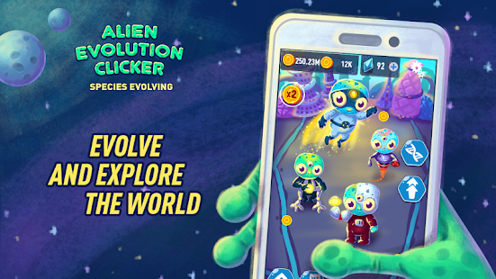Alien Evolution Clicker: Species Evolving (Mod Money)