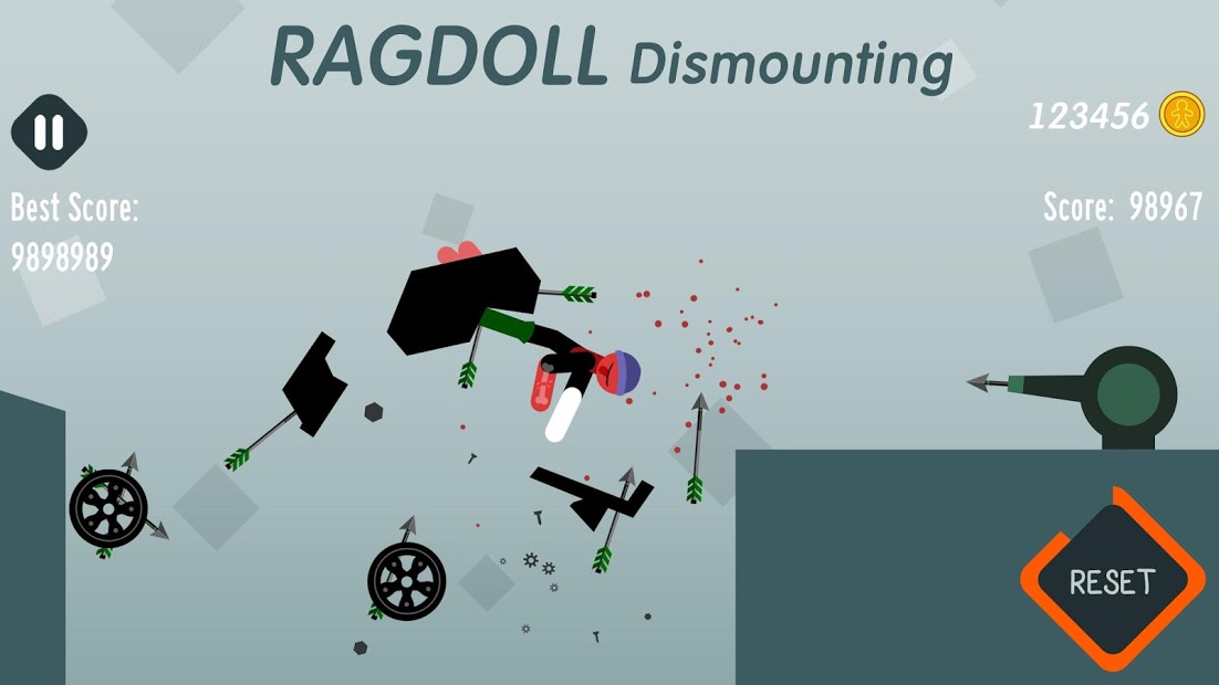 Ragdoll Dismounting (Mod)