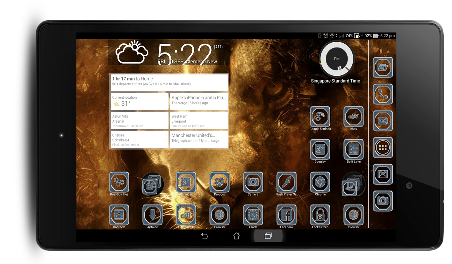 BlueDenim Icons-CM11&Launchers