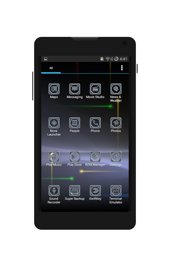 BlueDenim Icons-CM11&Launchers