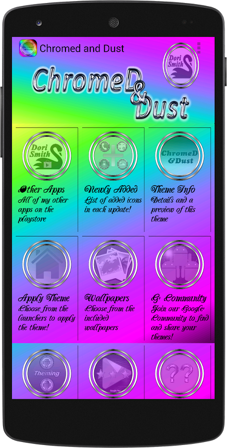 ChromeD&Dust Icon Pack