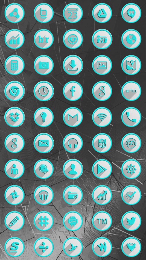 Cyanicons for Nova/Apex/ADW