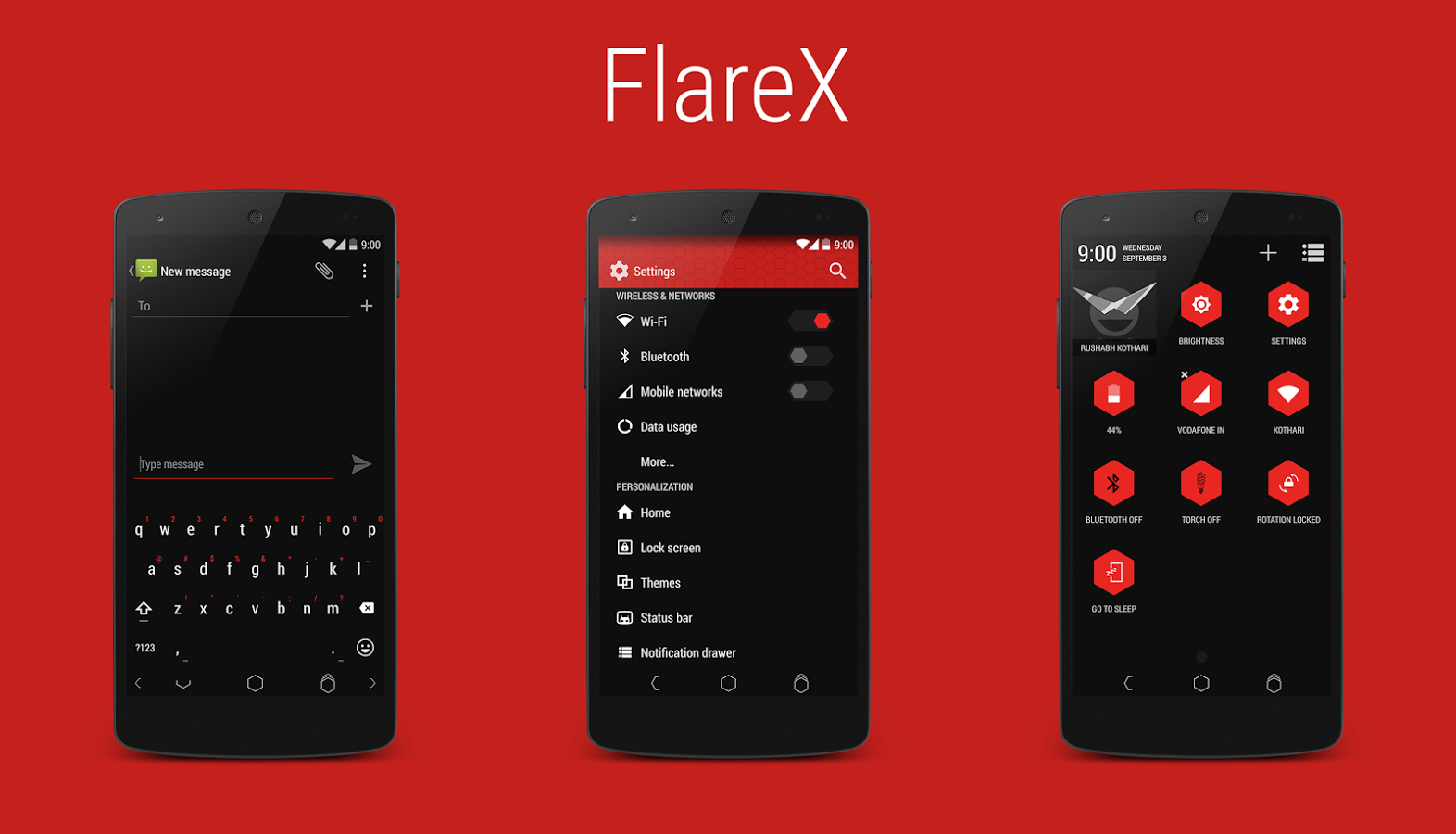 FlareX CM11 Theme