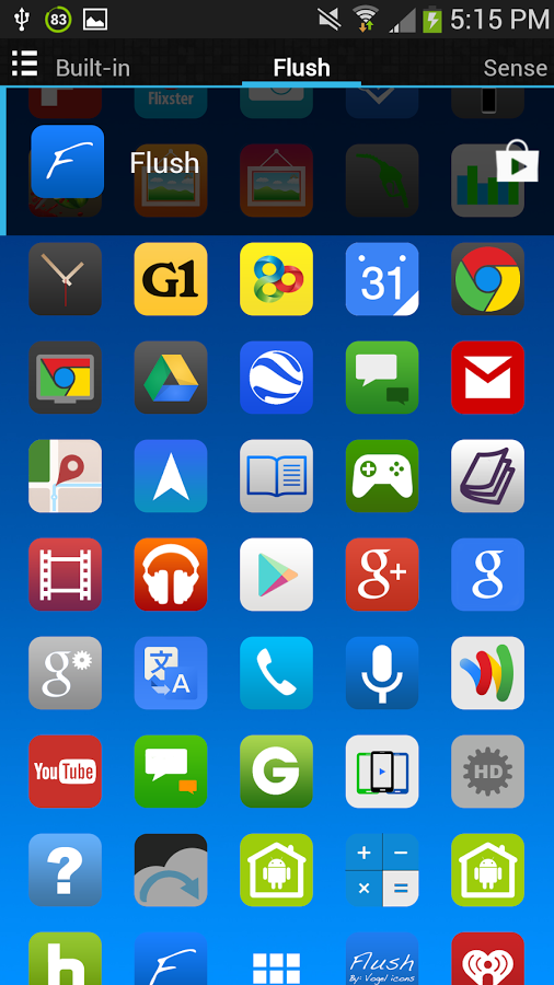 Flush icon pack