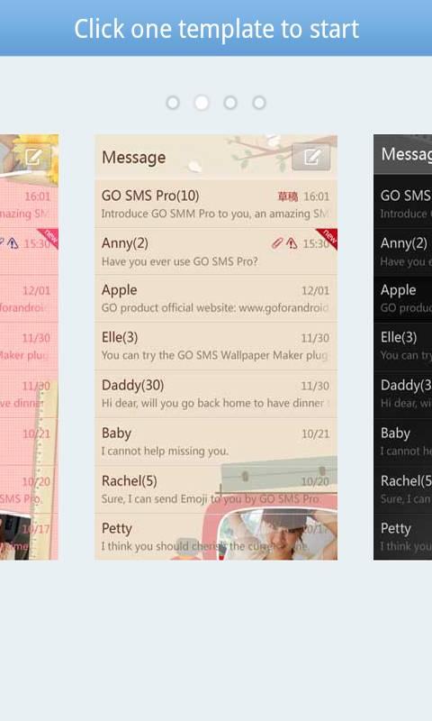 GO SMS Pro Theme Maker plug-in