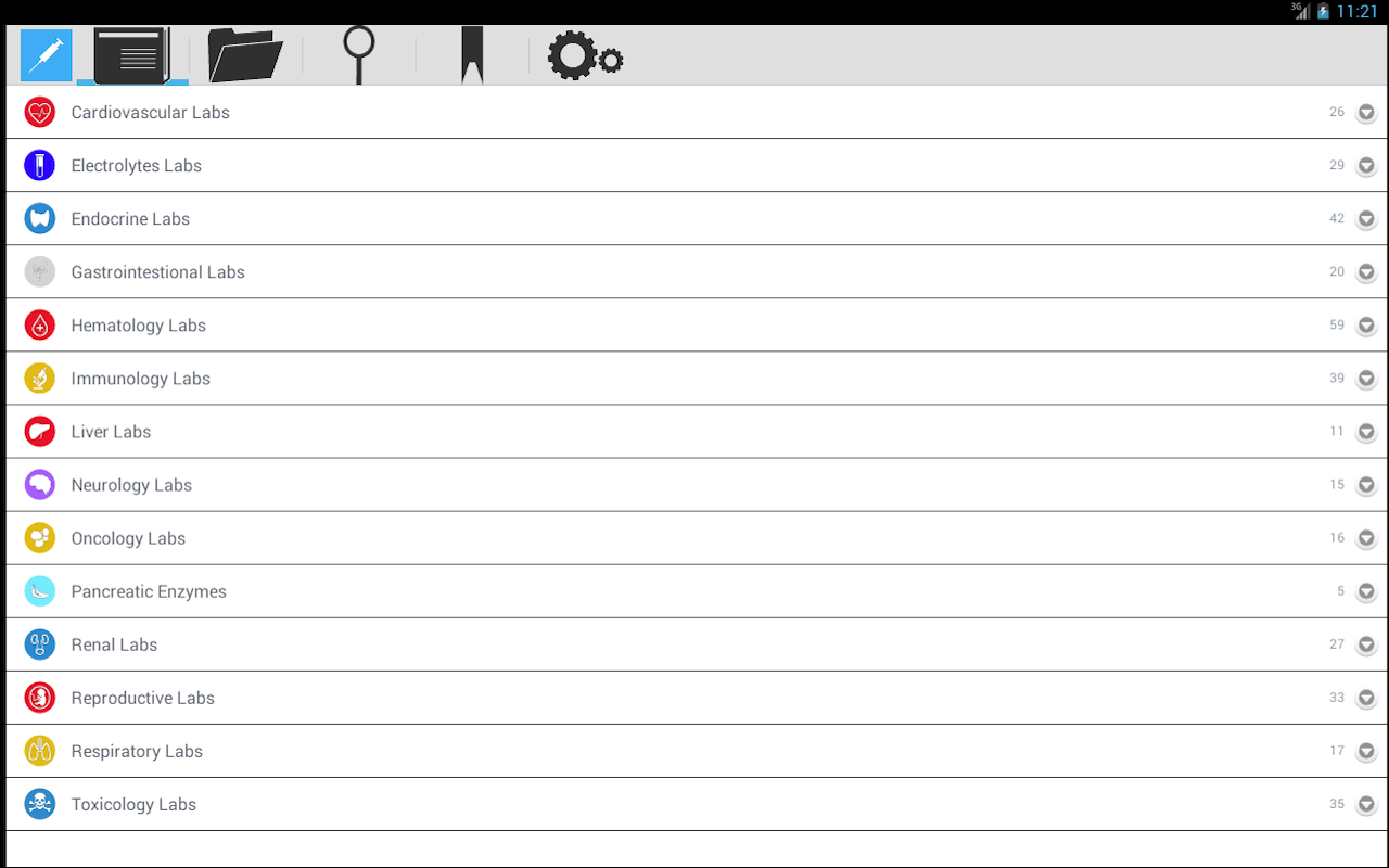 LAB VALUES REFERENCE