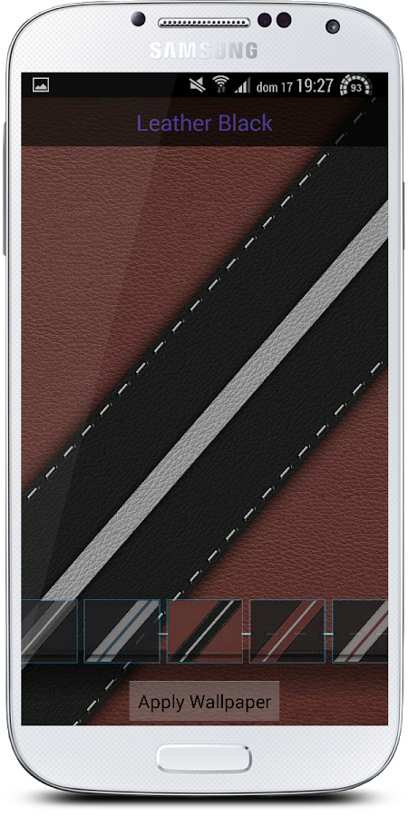 Leather Black Theme