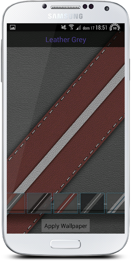 Leather Grey Theme