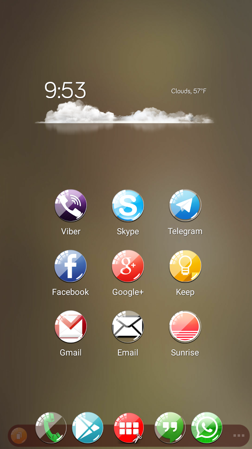 Lenses Icon Pack Theme