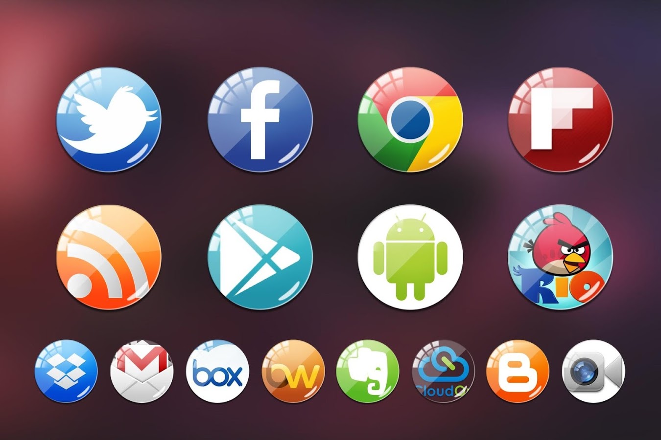 Lenses Icon Pack Theme