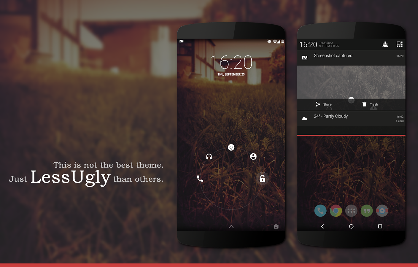 LessUgly CM11 Theme