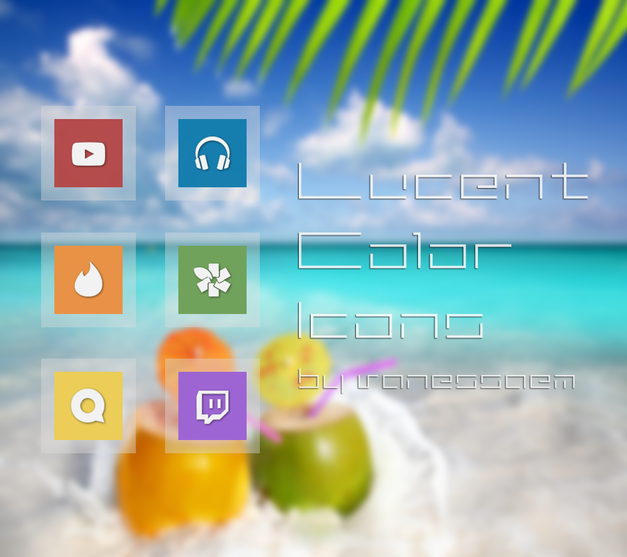 Lucent Color Icons - Icon Pack