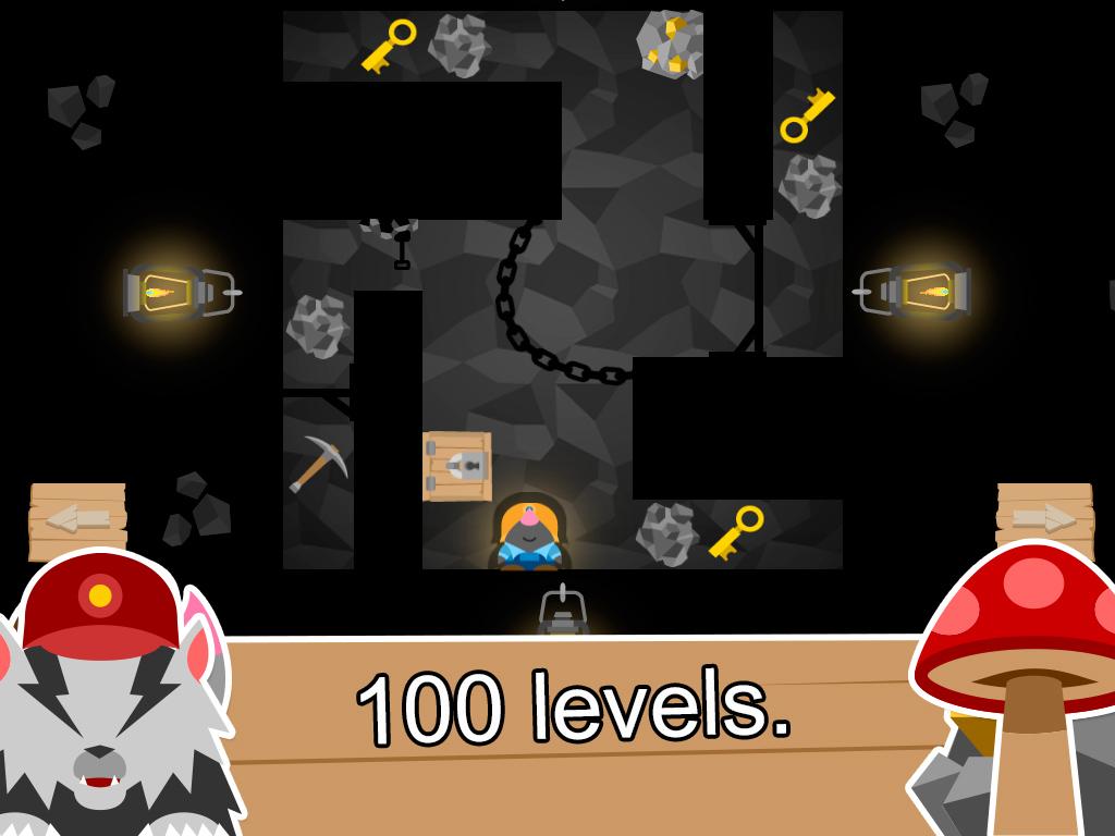 Moe Miner - fun puzzle game.