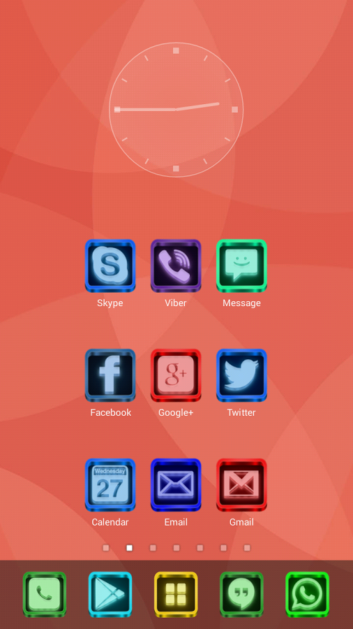 Murano Glass Icon Pack Theme