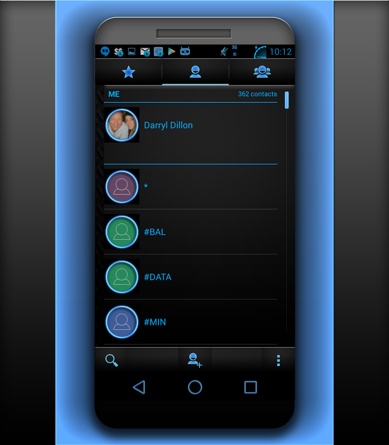 NEW CM 11 THEME STOCK GLOW