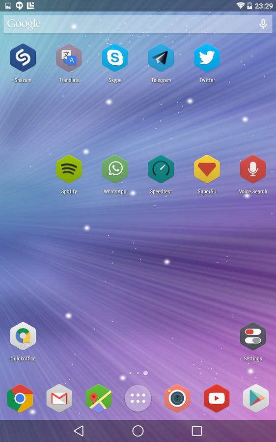 Numix Hexagon icon pack