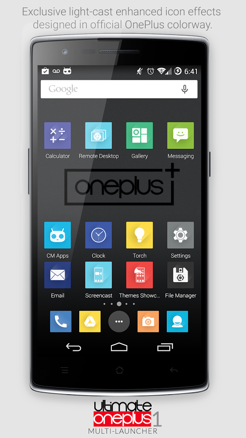 OnePlus One Launcher Theme