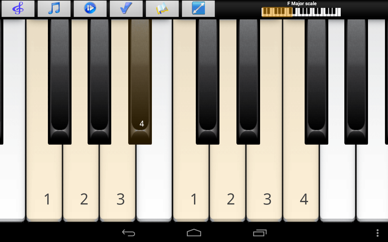 Piano Scales Chords Jam Pro