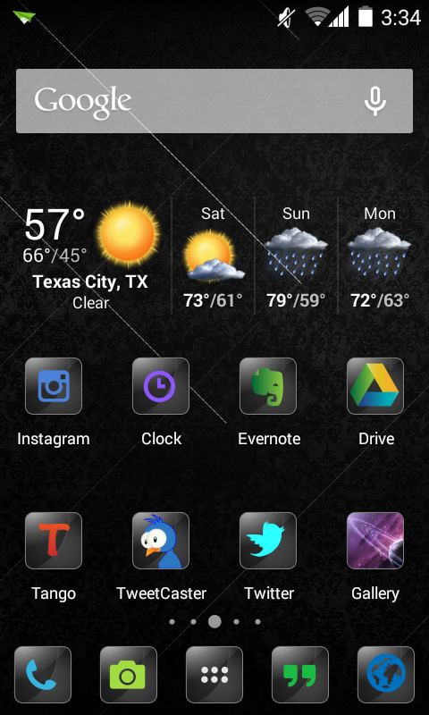 Pure HD2 Apex Nova ADW Theme