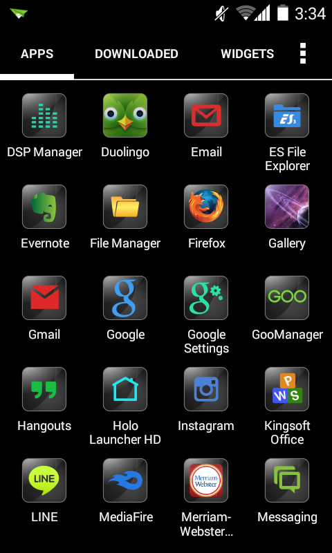 Pure HD2 Apex Nova ADW Theme