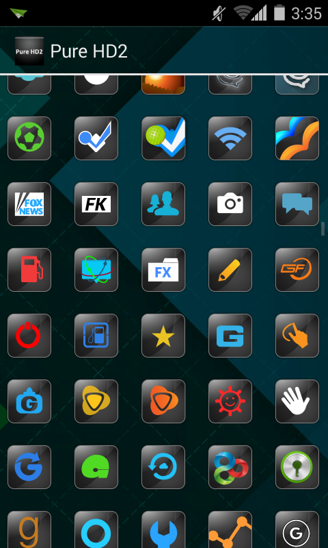 Pure HD2 Apex Nova ADW Theme